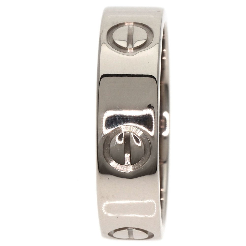 CARTIER 18k Silver Love Ring #55 - Picture 3 of 8